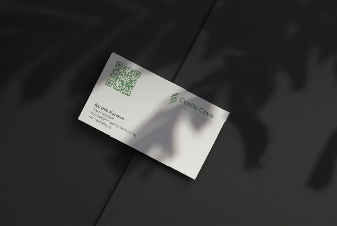 Castle Cove business card